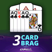 3 Card Brag - Play at A66 Malaysia